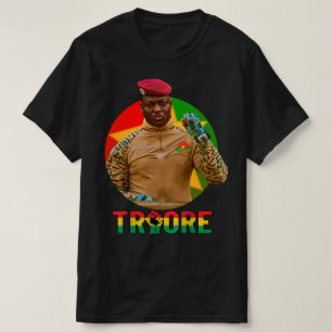 T-Shirt Panafricain Ibrahim Traoré – Burkina Faso