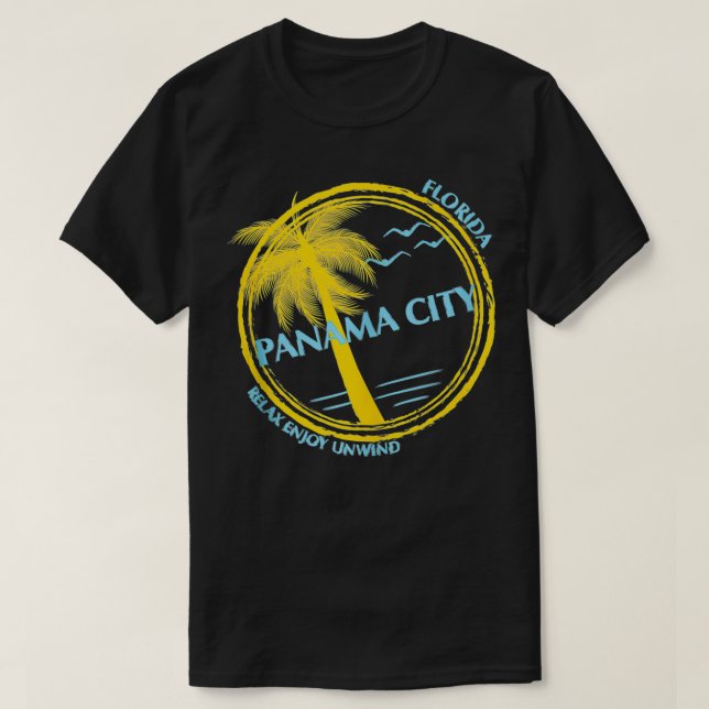 T-shirt Panama City Beach (Design devant)