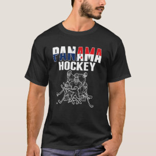 T-shirt Panama Hockey sur glace Équipe panaméenne de hocke