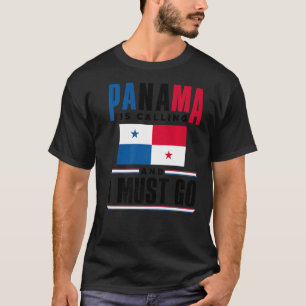 T-shirt Panama Panama Panama Panama Panaméen Appelle Et Je