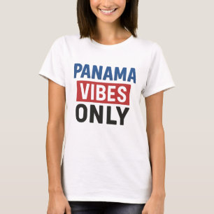 T-shirt Panama Vibes seulement - Chill Island Energy