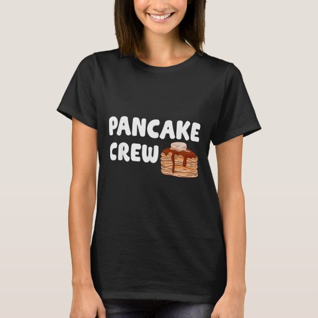 T-shirt Pancake Crew Funny Pancake Lover Pancake Christmas (Devant)