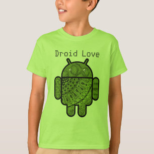 T-shirt Pancho Doodle Character pour robot Android™