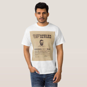 T-shirt Pancho Villa 🔥 Héros Général Mexicain