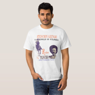 T-shirt Pancho Villa 🔥 Héros Général Mexicain