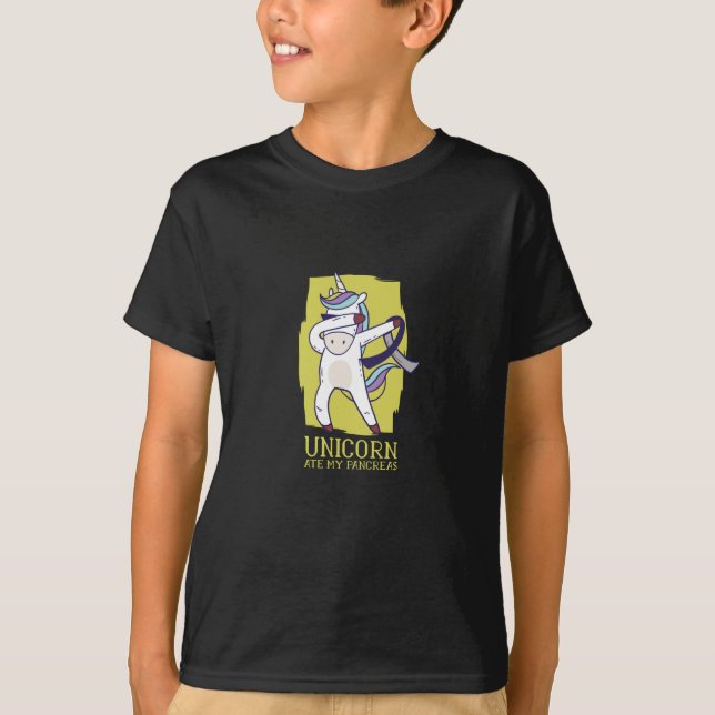 T-shirt pancréas de licorne (Devant)