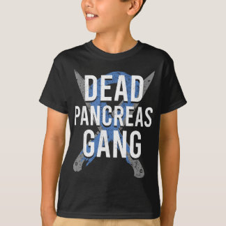 T-shirt Pancréas Morts Gang Diabète Guerrier Sensibilisati