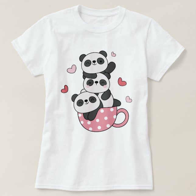 T-shirt Panda (Design devant)