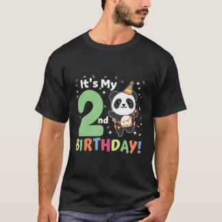 T-shirt Panda 2E Pour Deux Panda