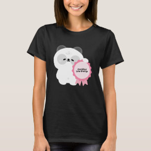 T-shirt Panda à faible énergie certifié
