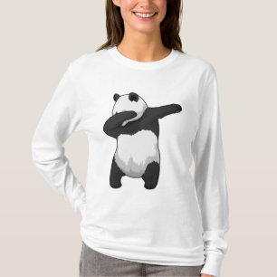 T-shirt Panda à Hip hop Dance Dab