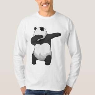 T-shirt Panda à Hip hop Dance Dab