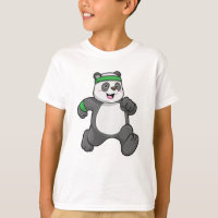 Panda à Jogging avec bandeau et bracelet