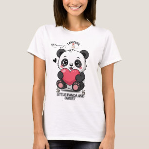 T-shirt PANDA Amusant et Mignon
