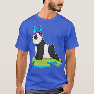 T-shirt Panda at yoga