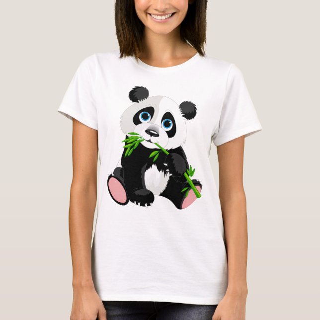 T-shirt Panda Avec Amour (Devant)