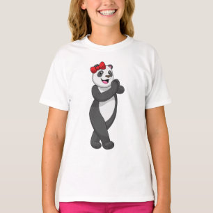 T-shirt Panda avec ruban