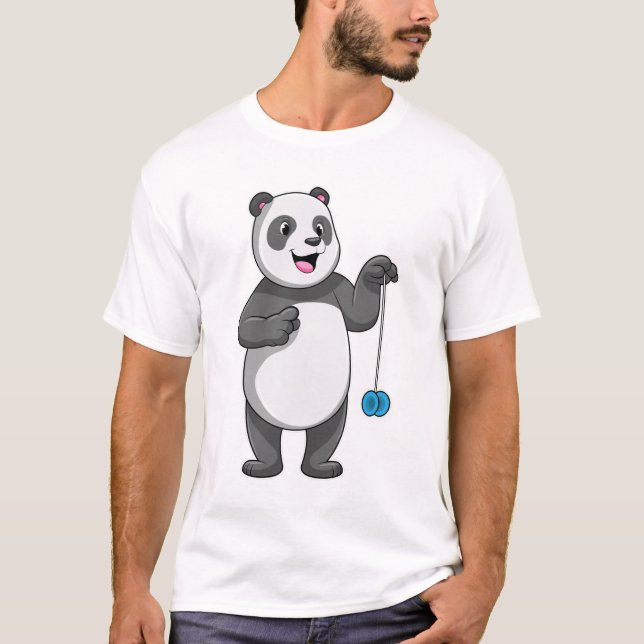 T-shirt Panda avec Yo-yo (Devant)