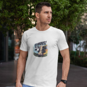 T-shirt Panda Bear Bus Crash