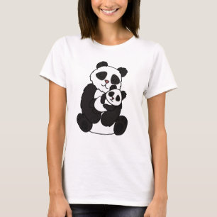 T-shirt Panda Bear Love Moms Pandas Mothers Day