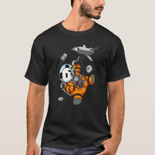 T-shirt Panda Bear Space Astronaut Animal Enfants Filles G
