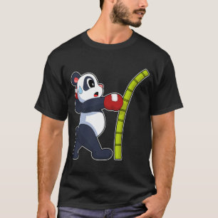 T-shirt Panda Boxer Gants de boxe Boxe