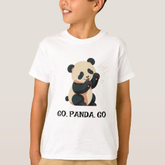 T-SHIRT PANDA CHEEERING