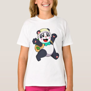 T-shirt Panda comme étudiant