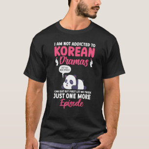 T-shirt Panda Coréen Drama Love K Pop Doigt Coeur Kdrama