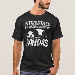 T-shirt Panda Cute Pour Hommes Femmes Cub Folivore Animal
