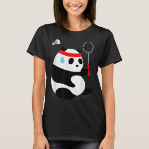 T-shirt Panda de badminton transpire Manqué 