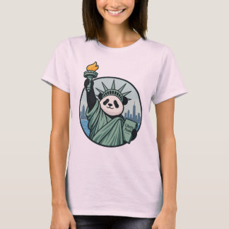 T-shirt Panda de la Liberté