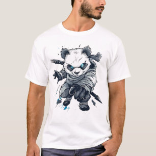 T-shirt Panda de l'ombre : l'Avenger silencieux