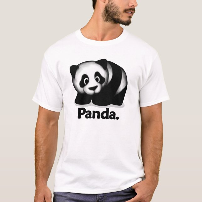 T-shirt Panda de panda (Devant)