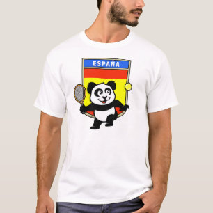 T-shirt Panda de tennis d'Espagne