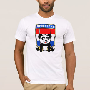 T-shirt Panda des anneaux de Pays-Bas