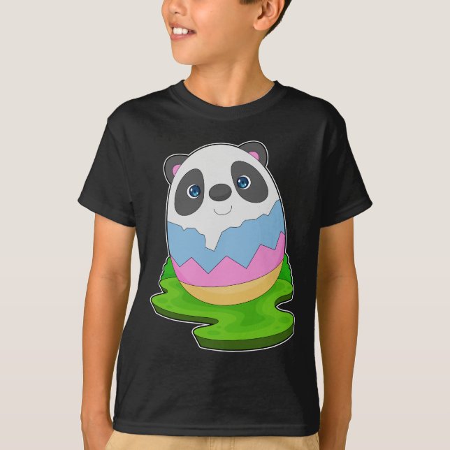 T-shirt Panda Easter (Devant)
