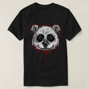 T-shirt Panda éffrayant