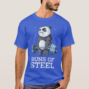 T-shirt Panda En Acier Poids Remise En Forme