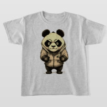 Panda en colère Cute animal design