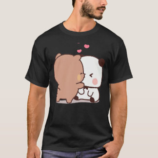 T-shirt Panda Et Brownie Bear Couple 1