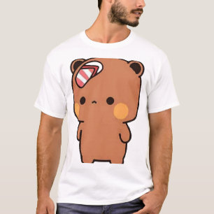 T-shirt Panda Et Brownie - Véritable Amour BuBu DuDu Coupl