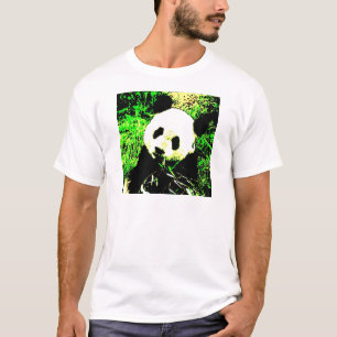T-shirt Panda Face Pop Art