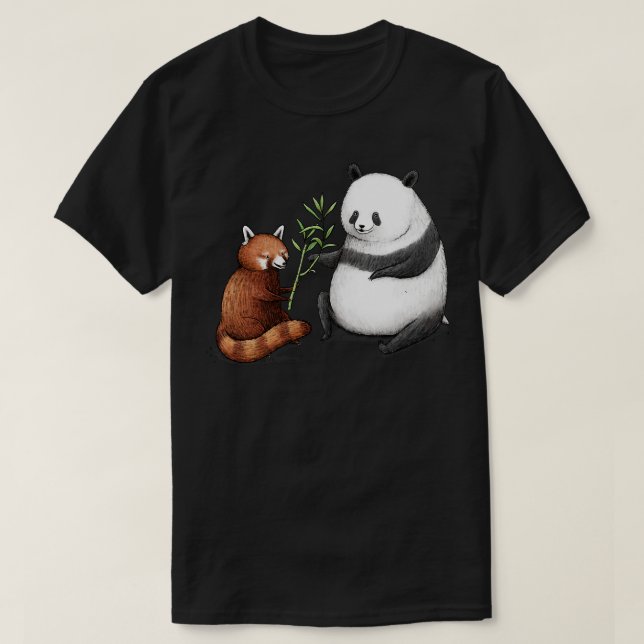 T-shirt Panda Friends (Design devant)