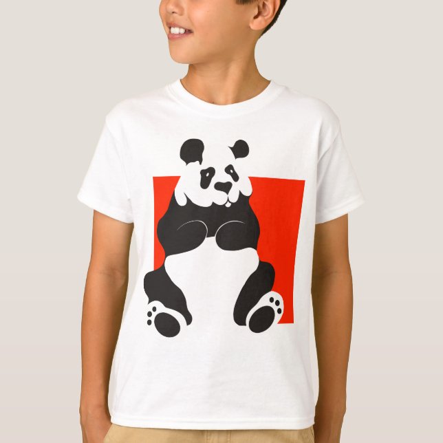 T-shirt Panda géant (Devant)