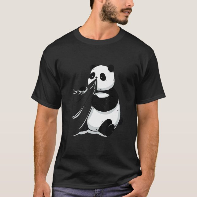 T-shirt Panda géant de l'ours Panda (Devant)