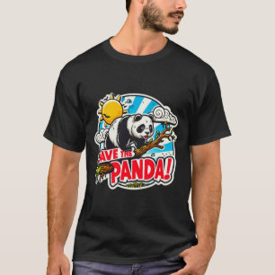 T-SHIRT PANDA GÉANT M'ENREGISTRER 9