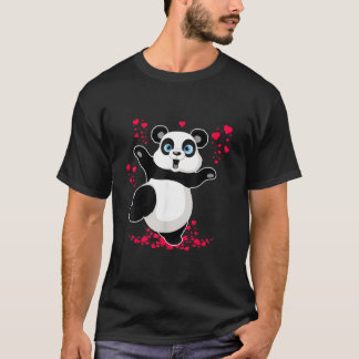 T-shirt Panda jour avec lui Panda