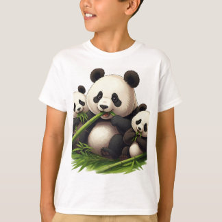T-shirt Panda Munchies : Une Bonanza Bambou !