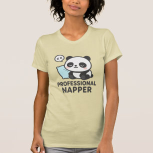 T-shirt Panda Napper Professionnel